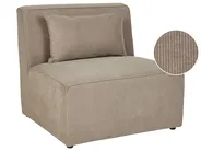 1-Seat Section LEMVIG Corduroy Taupe_876024