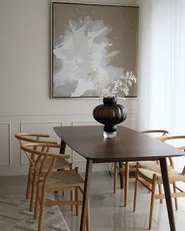 Extending Dining Table MADOX Dark Walnut 150/190 cm 90 cm_895550