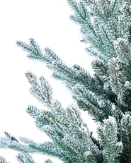 Artificial Snowy Christmas Tree RINGROSE 90 cm Green_813227