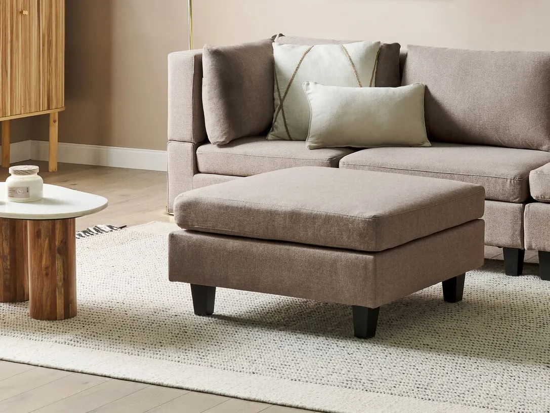 Ottoman UNSTAD Fabric Brown_891252
