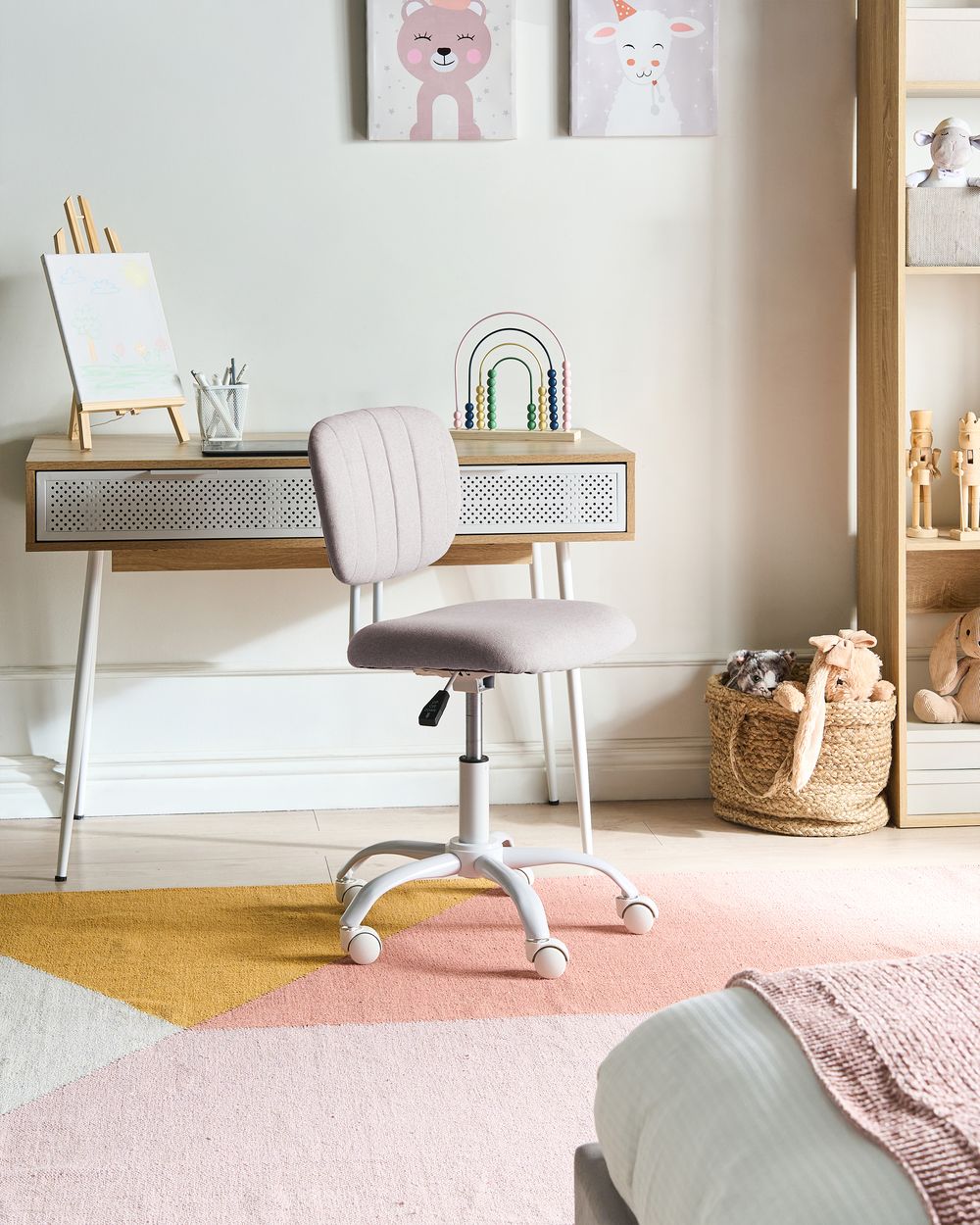 Kontorstol BUBBLY Lys beige