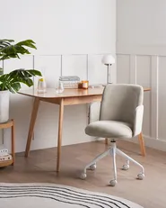 Kontorsstol DRYDEN Manchester Taupe_1005273