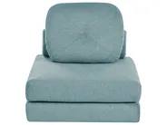 Single Sofa Bed OLDEN Fabric Light Blue_980928
