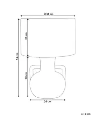 Bordlampe RENARD Papirtau Naturlig_1008177