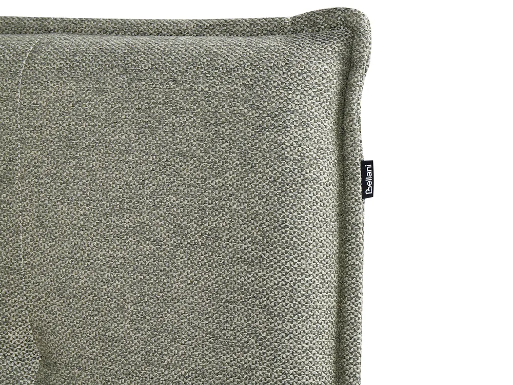 Waterbed Faux Linen LESTRE 160 x 200 cm (EU King Size) Green_962747