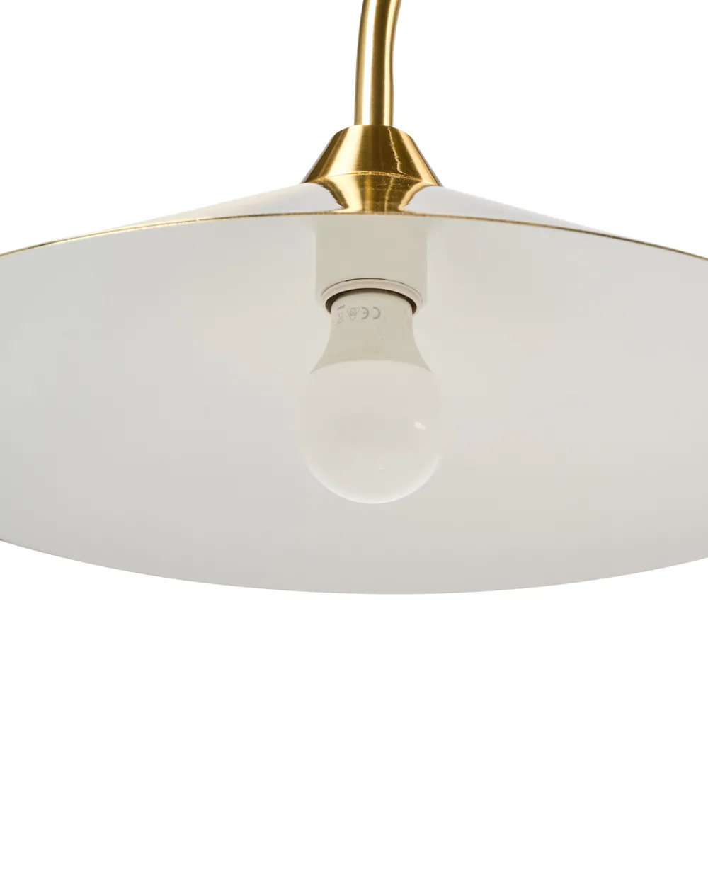 Golvlampa SAVEGRE Metall Guld_1036464