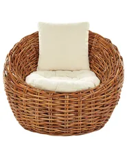 Garden Chair LERICI Rattan Natural_863354
