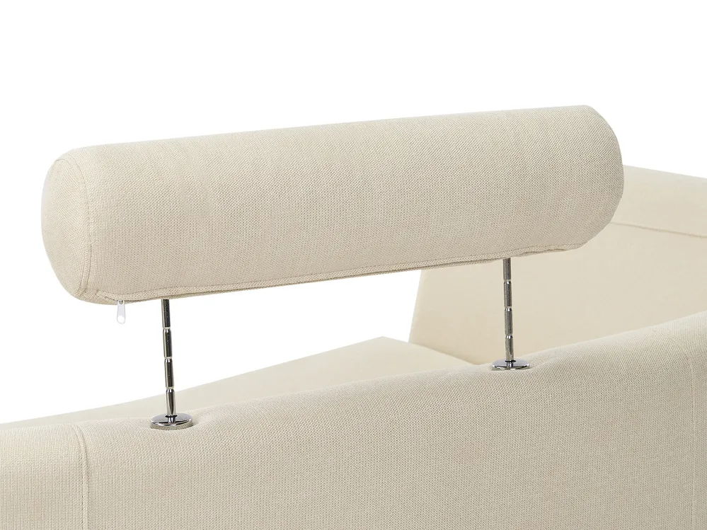 Curved Sofa 7 Seater ROTUNDE Fabric Beige_950176