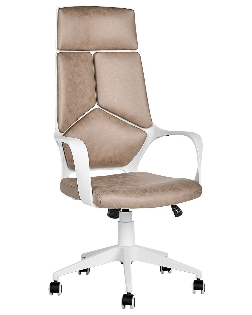 Kontorsstol DELIGHT Fuskmocka Sandbeige