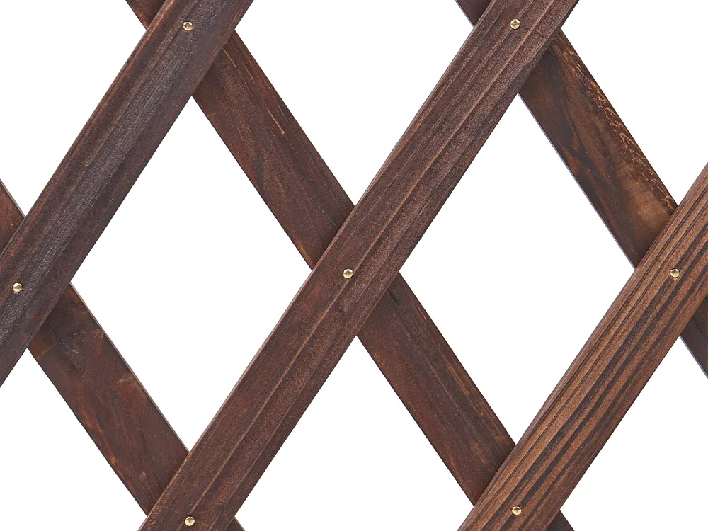 Garden Trellis PAVAROLO Extendable Dark Brown_1041521