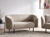 Sofa 2 Seater LOEN Fabric Taupe