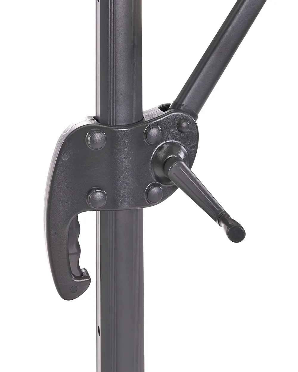 Cantilever Parasol 294 cm SAVONA Dark Grey_1102969
