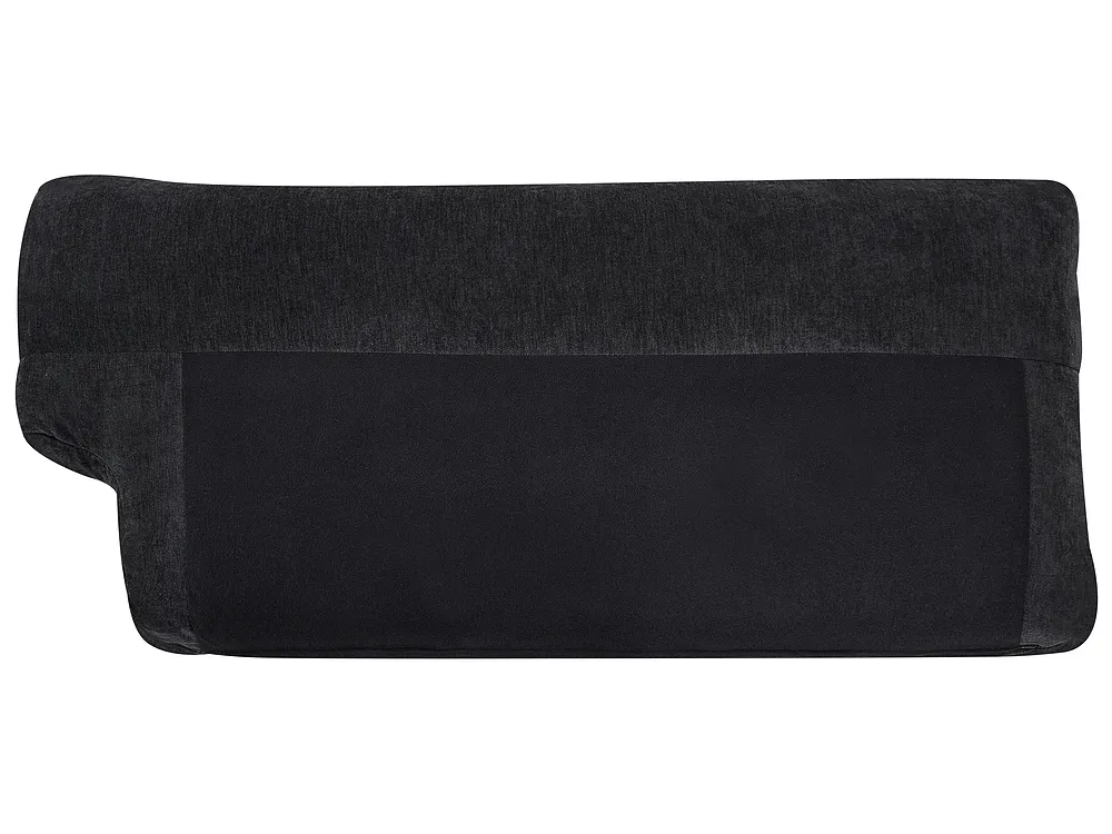 Sofa 3 Seater SKARO Chenille Black_1156714