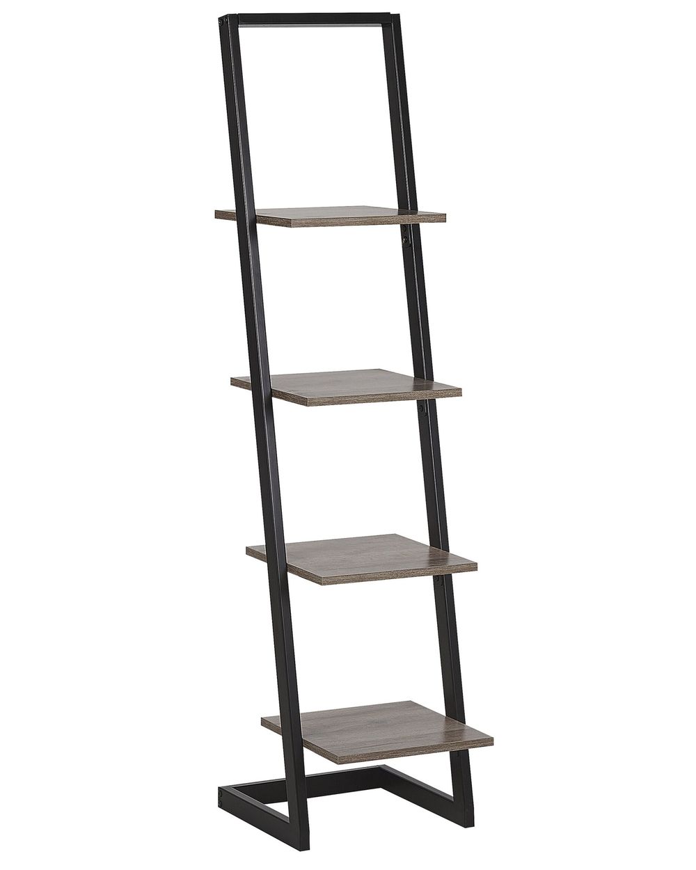 4-lags hylle JOPLIN 143 cm Svart