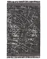 Matto HANLI Tummanharmaa 160 x 230 cm Viskoosi
