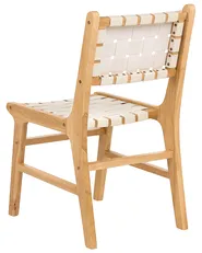 Set of 2 Dining Chairs HUMBLE Wood Light Brown_985645