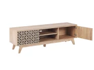 TV Stand PRESCOT Light Brown_810136