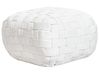 Pouffe BODLA Synthetic Material White