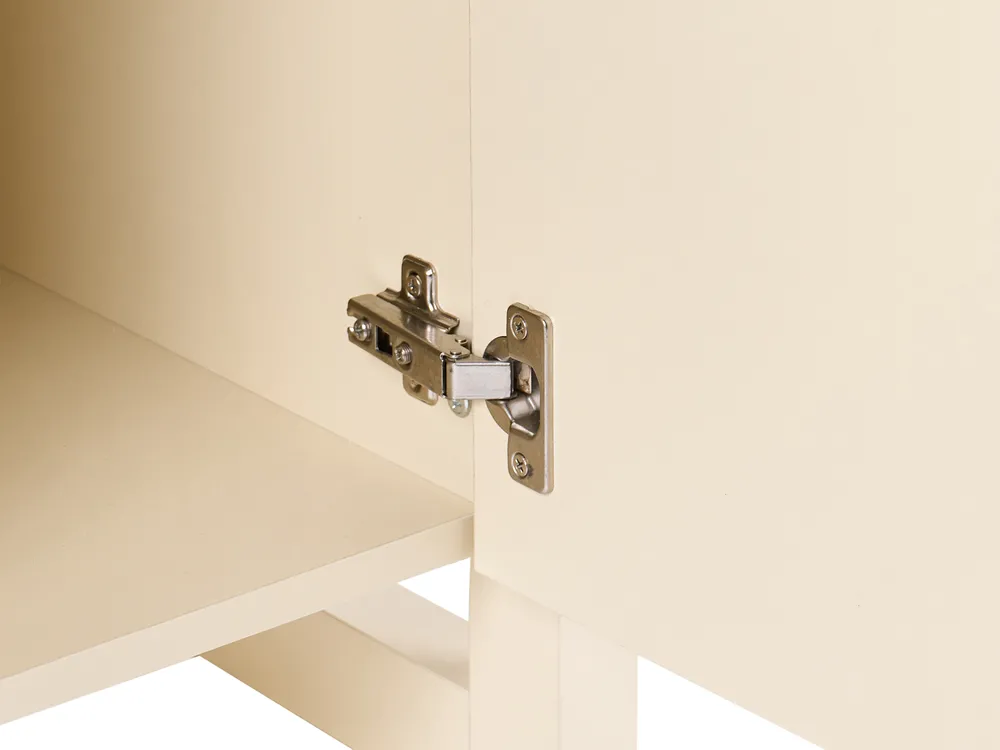 Skrivbord JOHNSON 112 cm 50 cm Ljusbeige_1057306