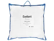 Bed Pillow ANETO Low 80 x 80 cm Duck Feathers and Down White_1023009