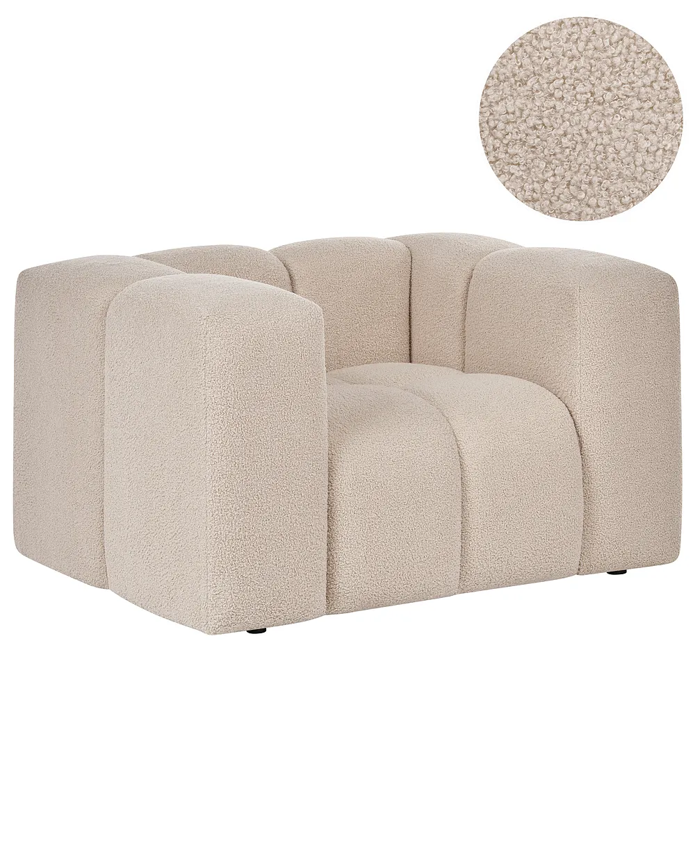Lenestol ANTOLA Bouclé Beige