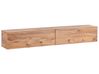 Wall Mounted TV Stand GLADSTONE Brown