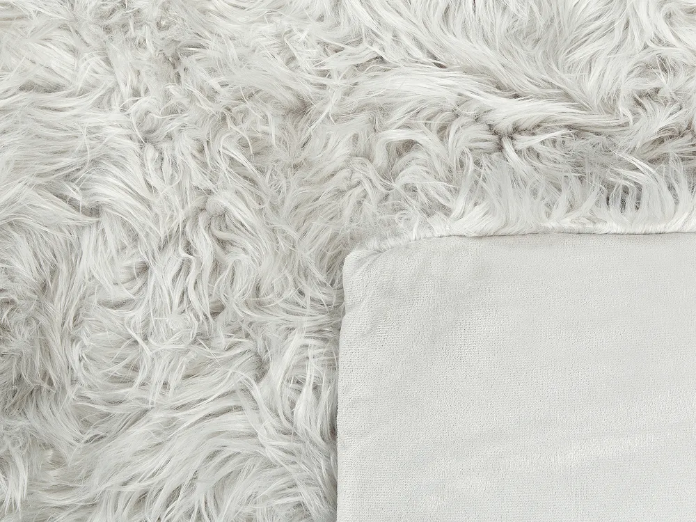 Bedspread DELICE 150 x 200 cm Light Grey_840327