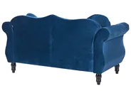 Sofa 2 Seater SKIEN Velvet Navy Blue_743243