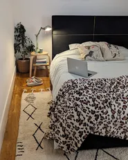 Ottoman Bed VERNOYES Velvet Black 160 x 200 cm (EU King Size)_940010