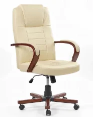 Hierontatuoli DIAMOND lämmittävä Nahka Beige_1150365
