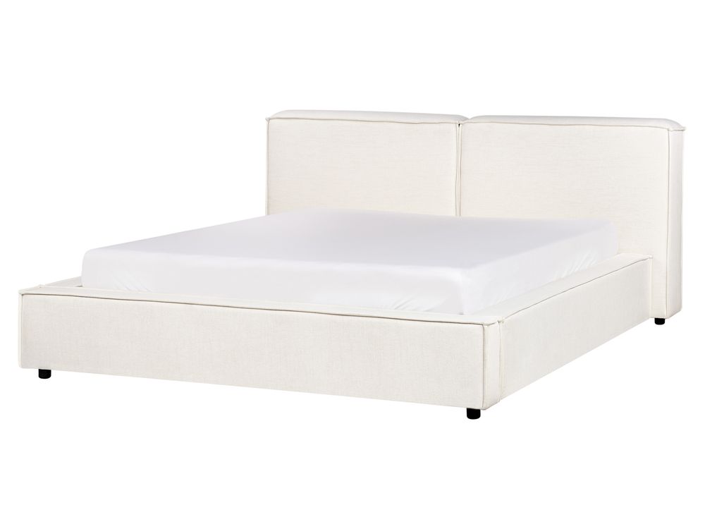 Waterbed Fabric LINARDS 160 x 200 cm (EU King Size) Off-White