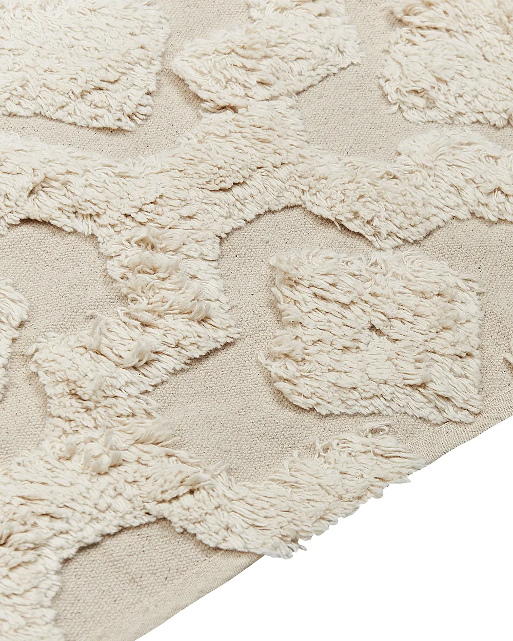 Matto AKSARAY Beige 80 x 150 cm Puuvilla_839213