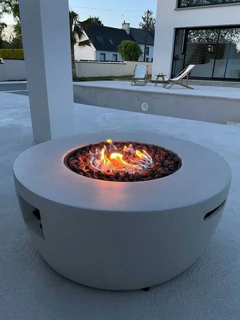 Fire Pit INDUS Light Grey_803326