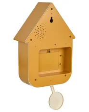 Pendulum clock BONNEVAL 24 cm with Cuckoo Yellow_1151122