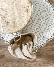 Blanket MIRGE 125 x 150 cm Beige_913304