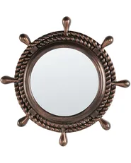 Wall Mirror GORMAZ 46 cm 46 cm Brown_904414