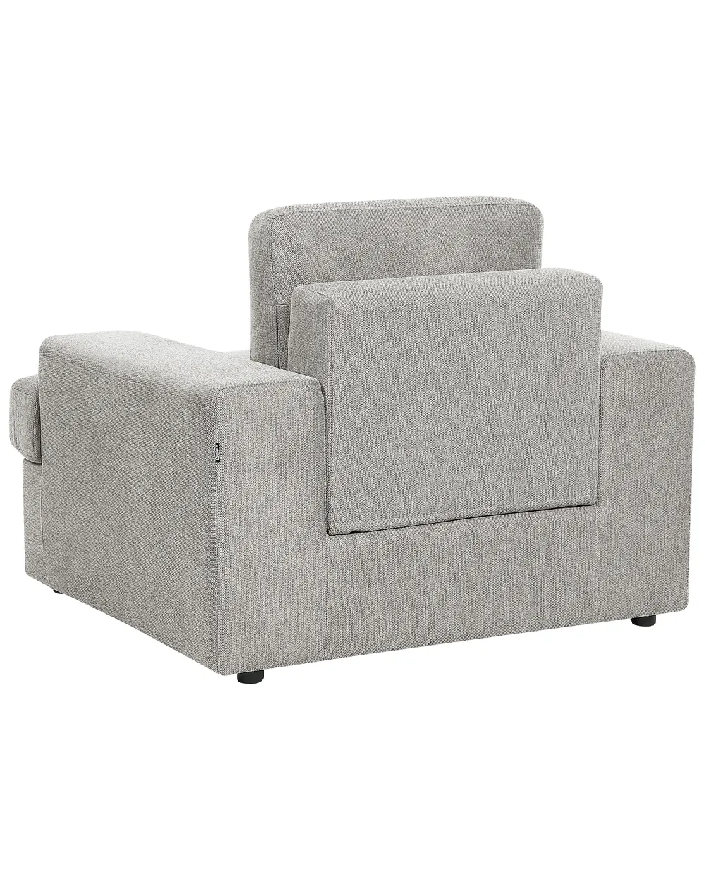 Set of 2 Armchairs ALLA Fabric Light Grey_893868