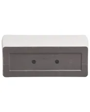 Sett med 2 plantepotter SILENEV 59 cm Lysegrå_1133003