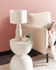 Pöytävalaisin VILAR Keramiikka Beige_897338