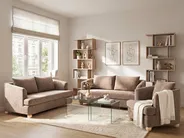 Armchair RATTVIK Chenille Brown_1066476