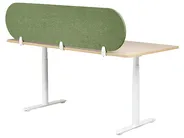 Skiljevägg för skrivbord SPARKY 160 x 40 cm Grön_1023063