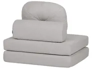 Single Sofa Bed OLDEN Fabric Light Grey_906458