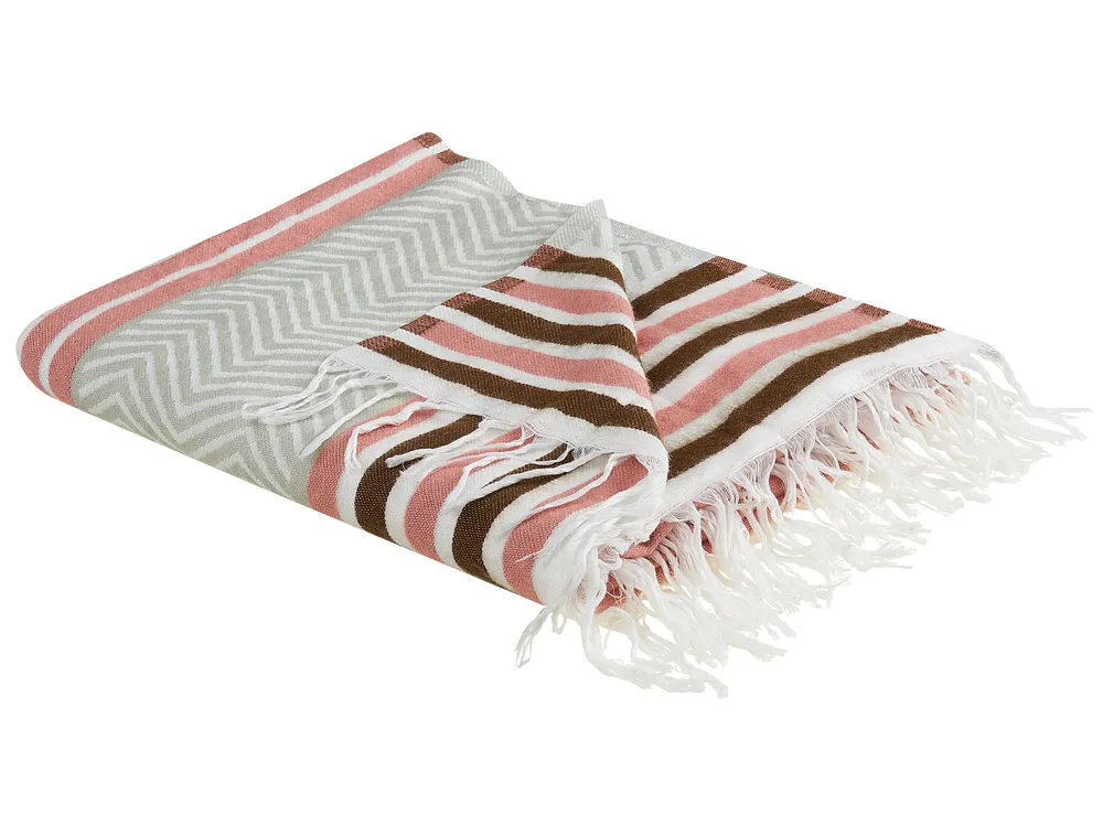Torkkupeitto MAGAR kangas 130 x 170 cm Beige
