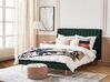 Bed Velvet MARVILLE 160 x 200 cm (EU King Size) Emerald Green
