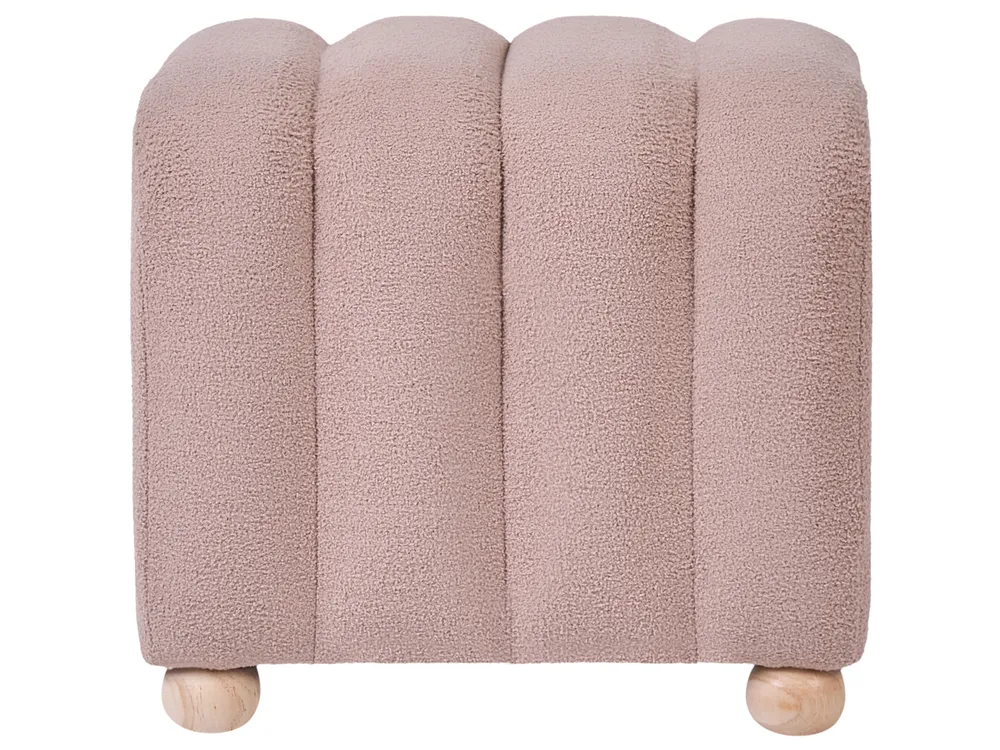 Pouffe IDYLLWILD Boucle Beige_1066927
