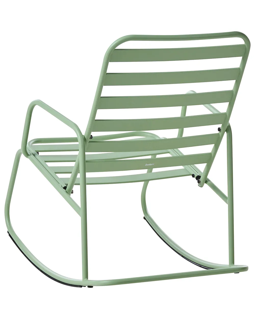 Garden Rocking Chair TURI Metal Green_1020909