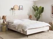 Sänky Sametti BRIN 160 x 200 cm Beige_1123431
