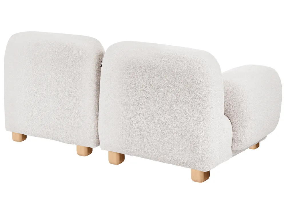 Modular Sofa 2 Seater AMLI Boucle Off-White_1070055