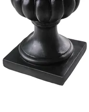 Plant Pot KAIR 42 cm Ceramic Graphite Grey_1000262