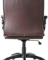 Executive Chair GRACEFUL Faux Leather Dark Brown_990066